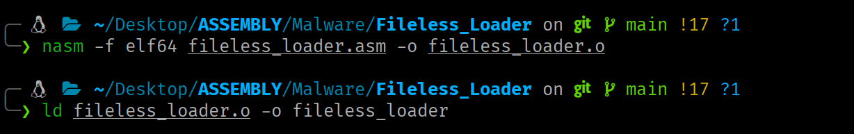 Compilación del loader